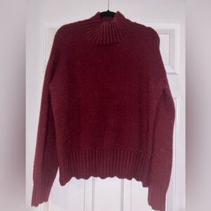 Pink Lily Women's Burgundy Sweater